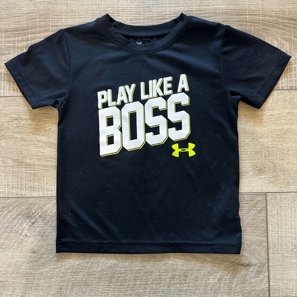 Under Armour boys shirt. Size 4